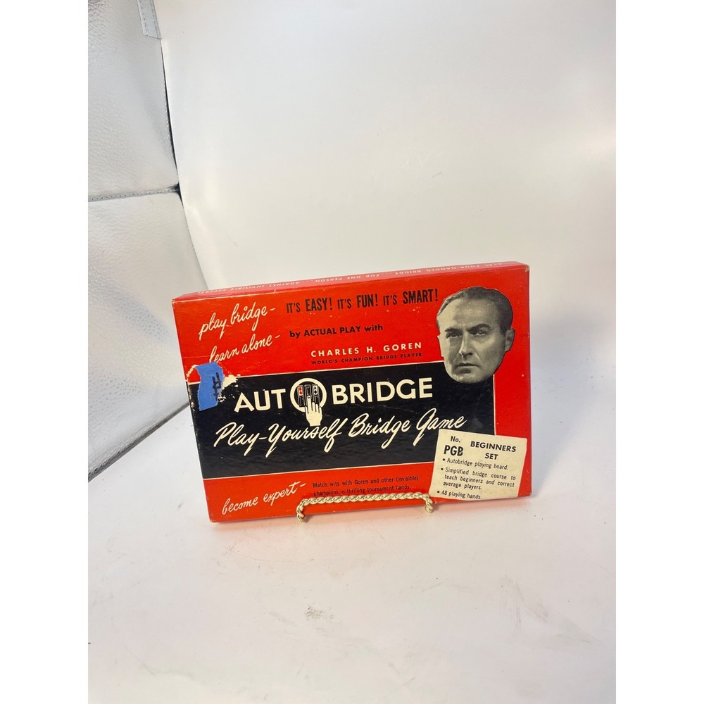 Vintage, Autobridge Game, Play-Yourself Bridge Game Set